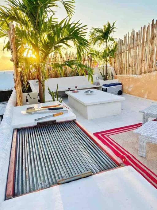 Rooftop Penthouse 3 Bedrooms, Sleeps 8! Κανκούν Εξωτερικό φωτογραφία